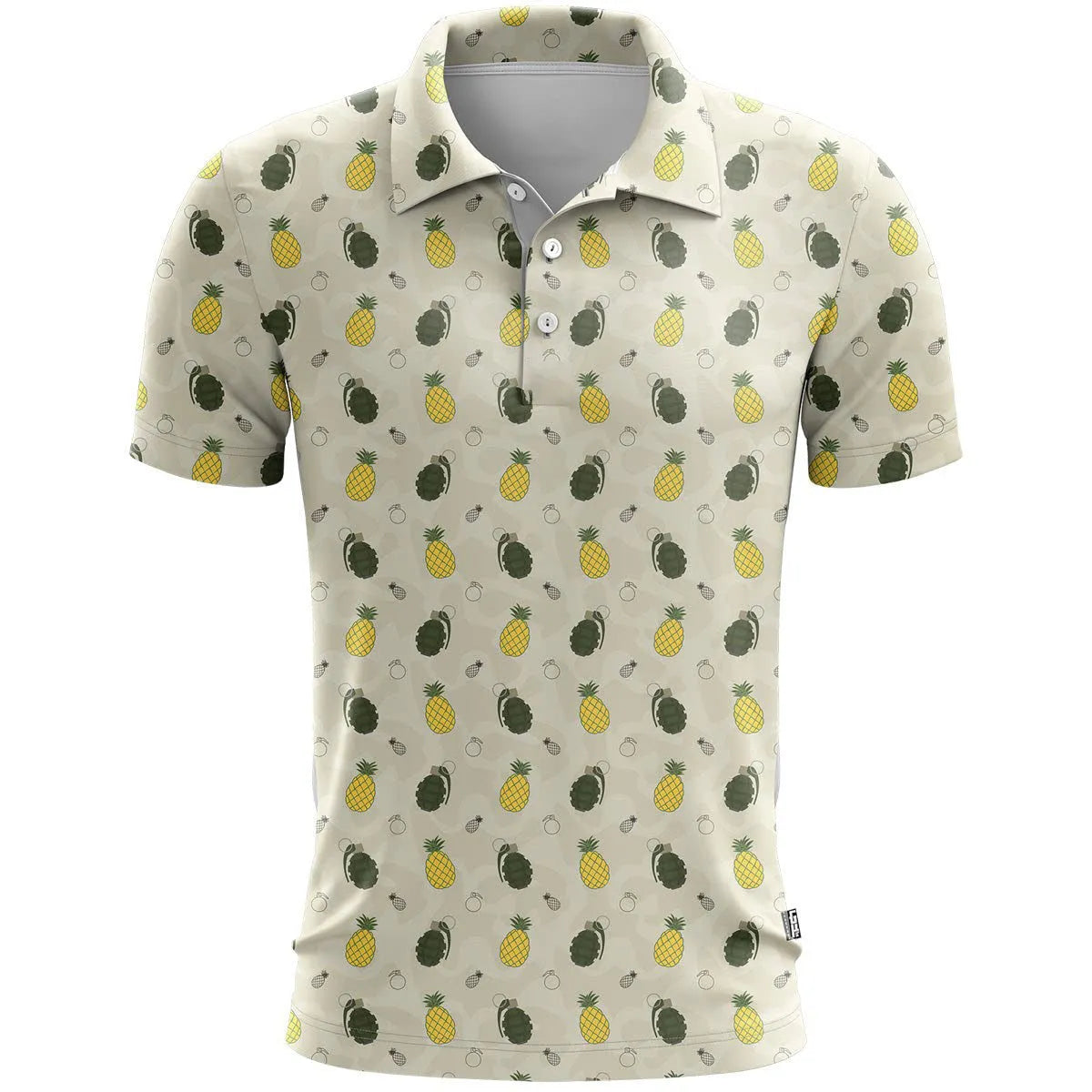3D printed sports short-sleeve top in bird eye cloth with loose fit and multiple colour options