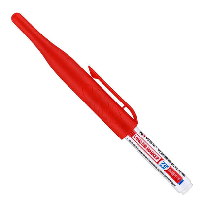 15.2cm oil-based woodworking marker with quick-dry waterproof ink in four colours including refill