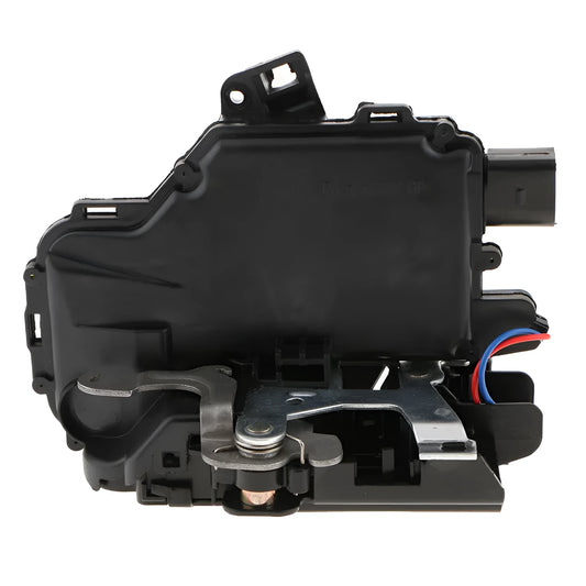 Black Volkswagen Golf 4 and Passat B5 door lock block actuator for left doors.