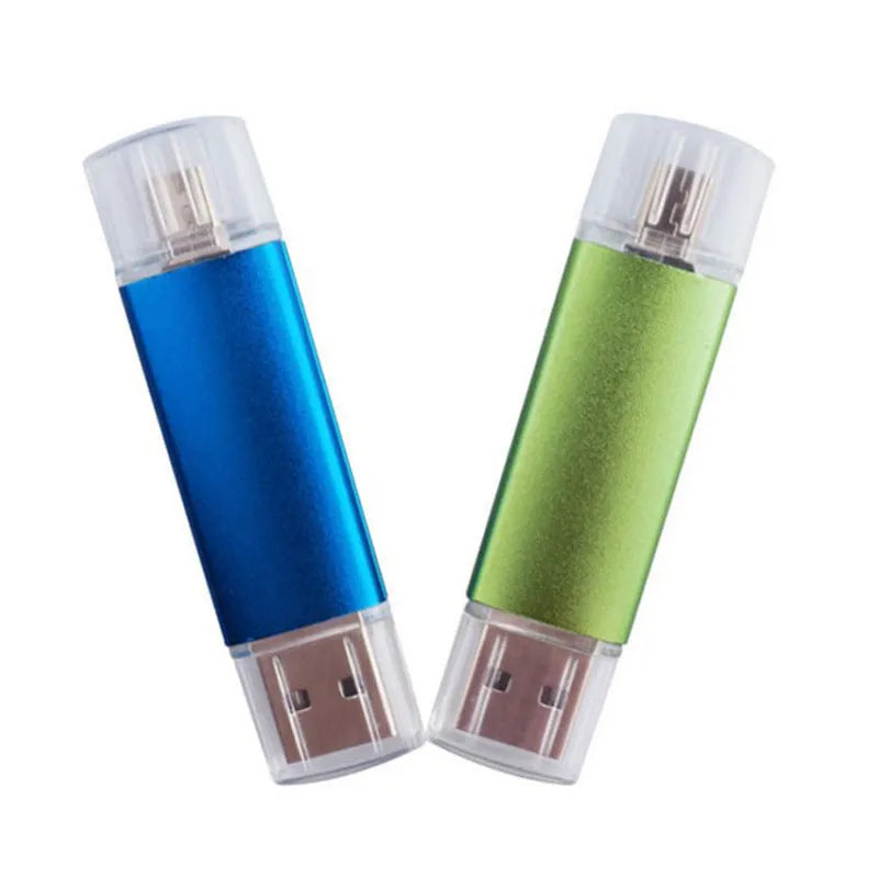 Portable Caike USB 2.0 Flash Drive in Aluminum Alloy with 32GB or 64GB Capacity, Black Blue Green Orange Purple Red or Silver, Lightweight USB Stick for Everyday File Transfer and Storage
