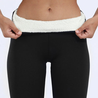 Premium cashmere-blend leggings in a variety of colors for stylish winter warmth