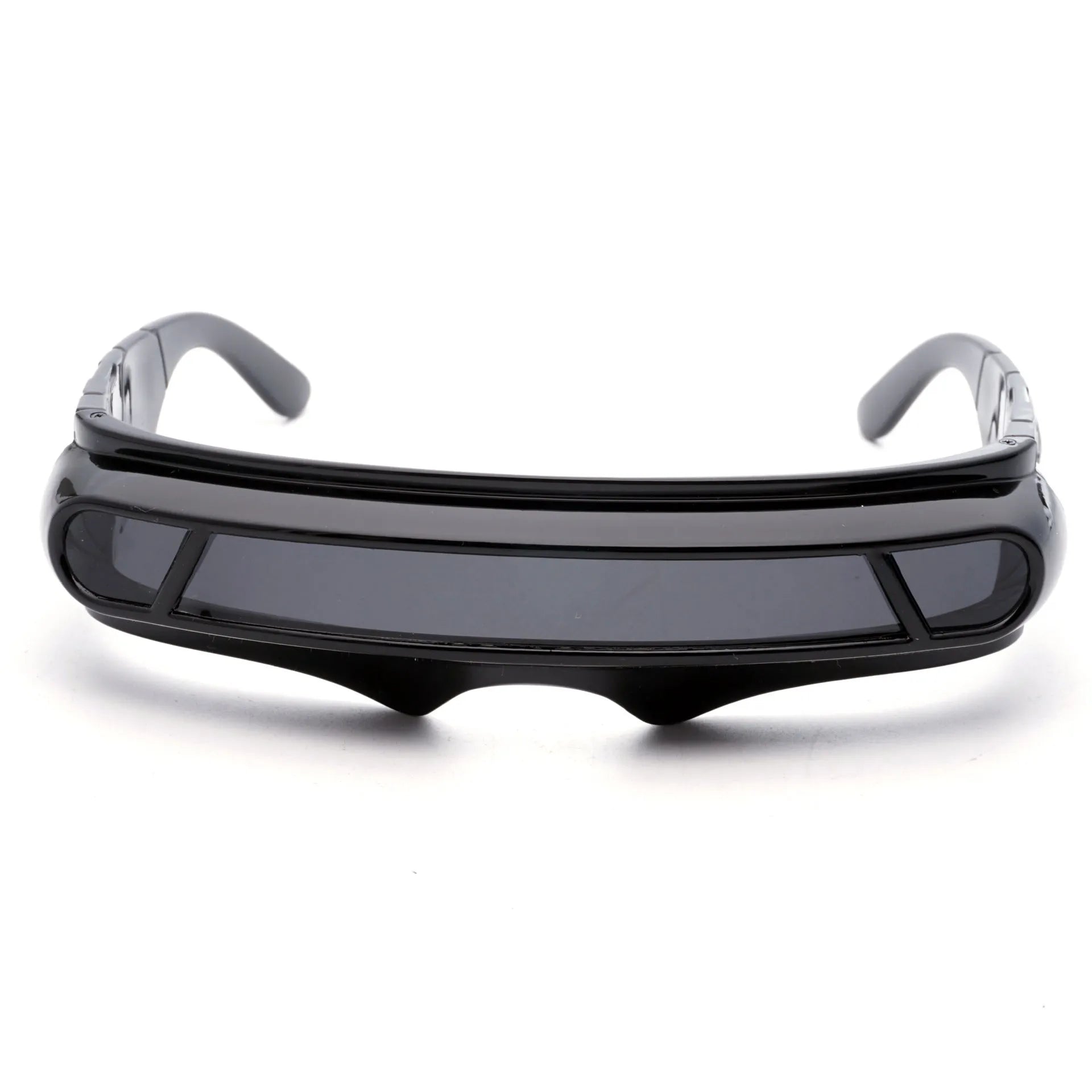 Black frame polarised sports sunglasses with choice of grey, red mercury, or blue mercury tinted lenses