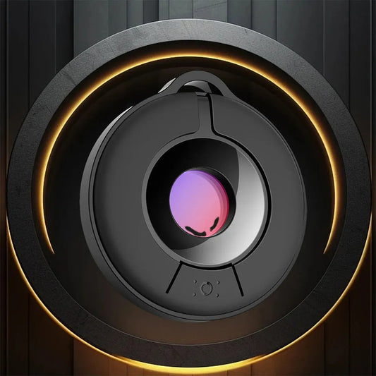 Compact infrared camera detector with 5-metre range for hidden camera detection in low-light conditions