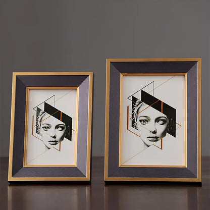 Solid wood photo frame desktop picture frame decoration in 6, 7 and 10 inch sizes