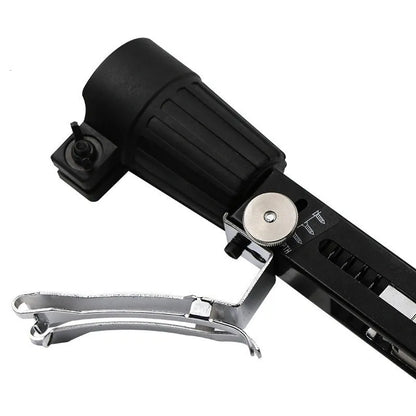 Chain screw gun head automatic nail gun attachment with stainless steel and plastic construction
