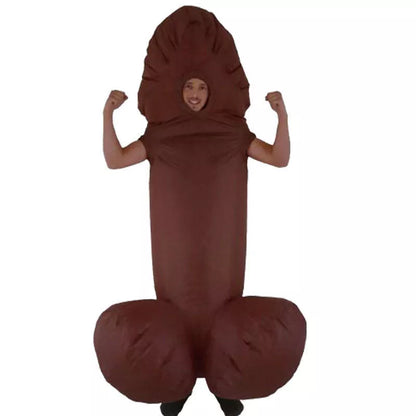 Trump Chair Inflatable Suit for cosplay and dress up, one size fits most adults