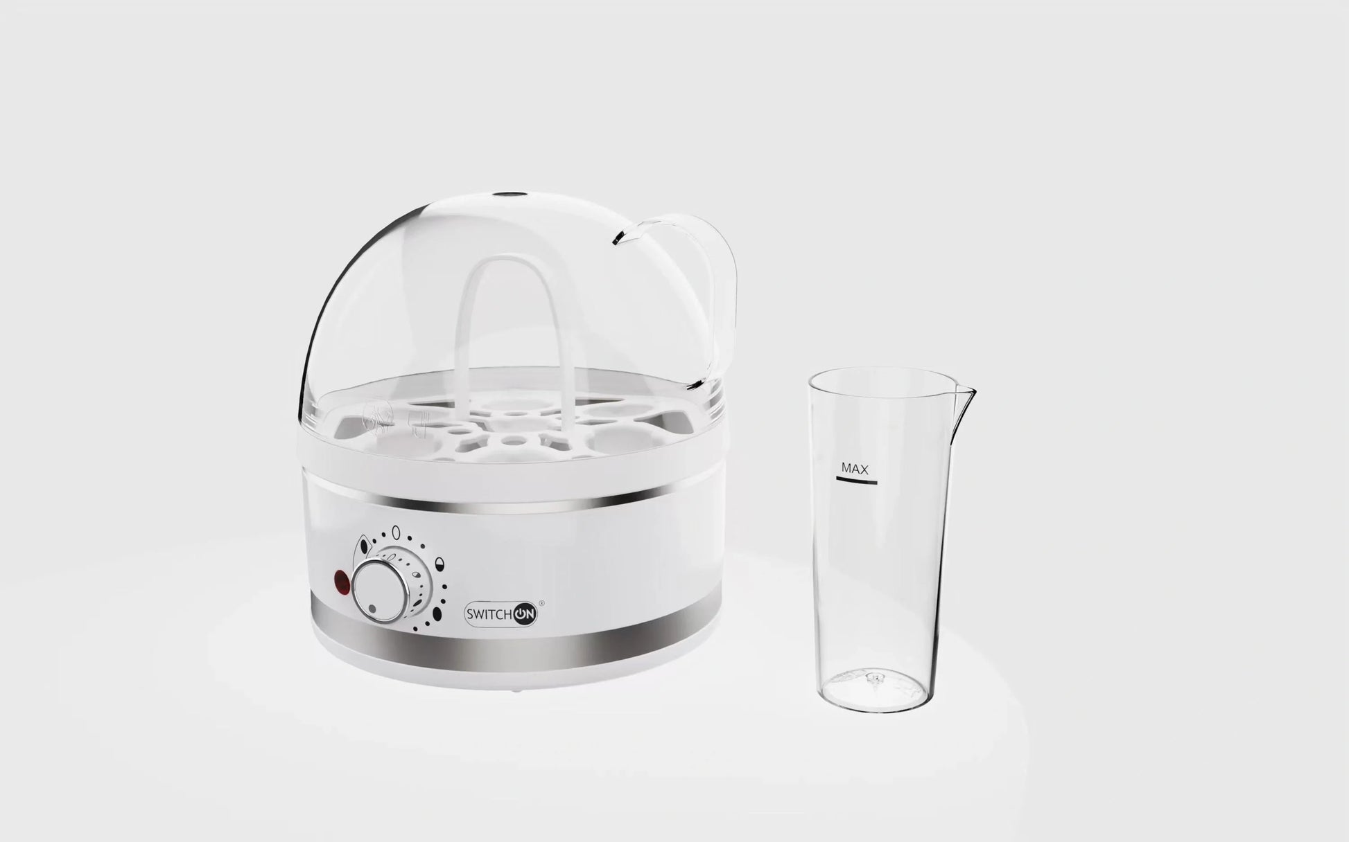 Compact 7-Egg Boiler with adjustable settings for perfect breakfasts