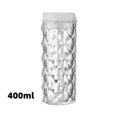 Crystal Lamp Humidifier with Soothing Mist and Customizable Lighting for Home Decor