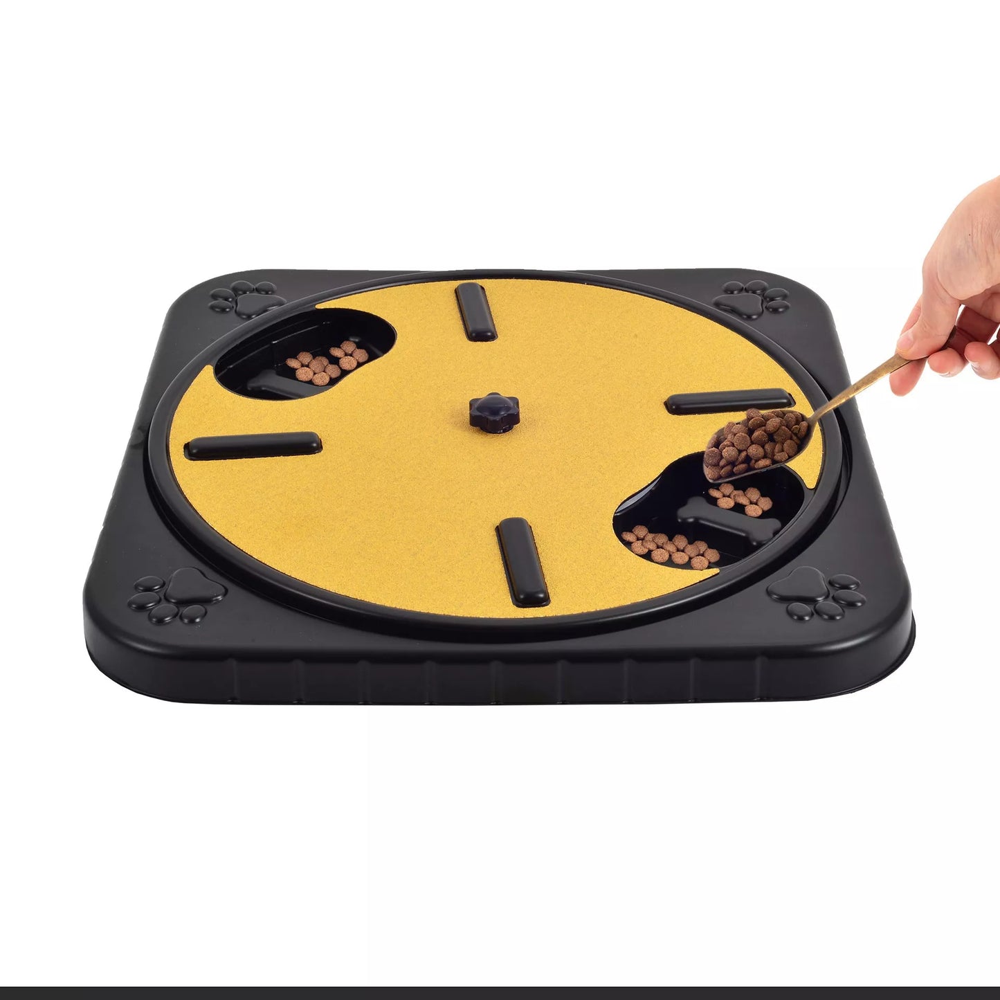 360 Rotating Cat Dog Scratch Board with Treats for Nail Trimming in multiple colors