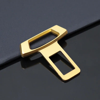 Metal car interior silencer insert in matte black, gold, or silver for noise reduction