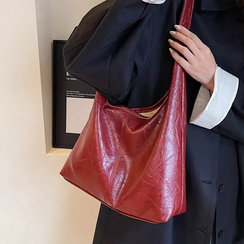 Women's 2-piece composite shoulder and clutch bag set in various colors