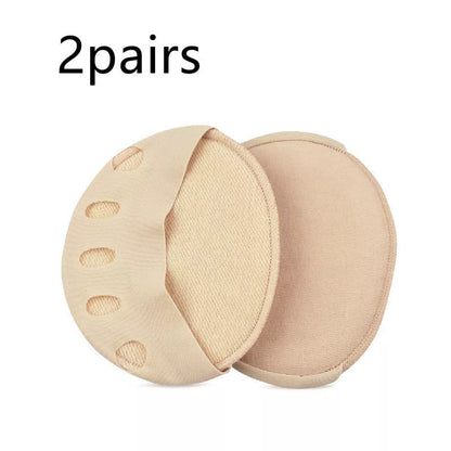 Invisible Five Finger Socks with cushioned forefoot pads for pain relief