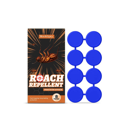 8-pack household cockroach killer bait stickers with adhesive glue traps for indoor kitchen pest control