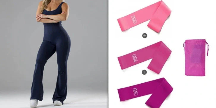 Slim fit backless jumpsuit for yoga and exercise in various colors