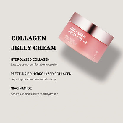 Collagen Jelly Face Cream with Nicotinamide for moisturizing and brightening skin
