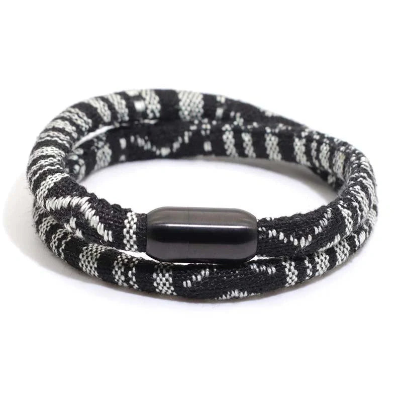 Hhomeenjoy Stylish Stainless Steel Magnetic Charm Bracelet for Men