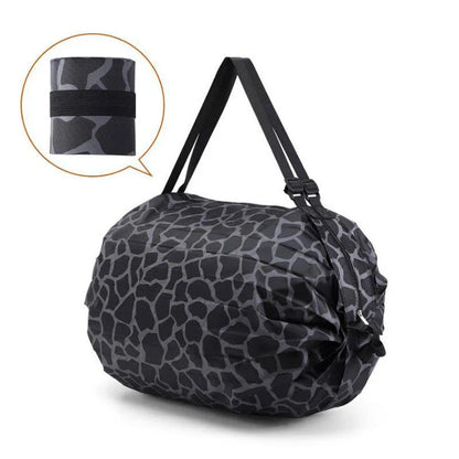 Foldable Large-Capacity Tote Bag with Extended Storage Space, Made of Durable 210D Oxford Cloth in Various Colors