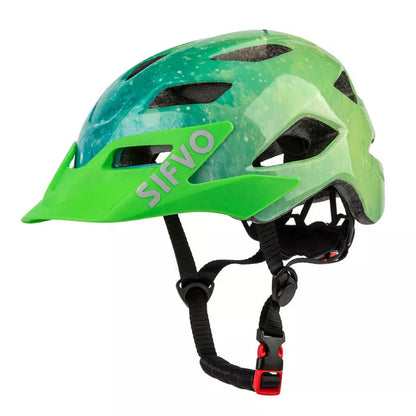 Children's bicycle and skateboard helmet in multiple colors, adjustable for a secure fit