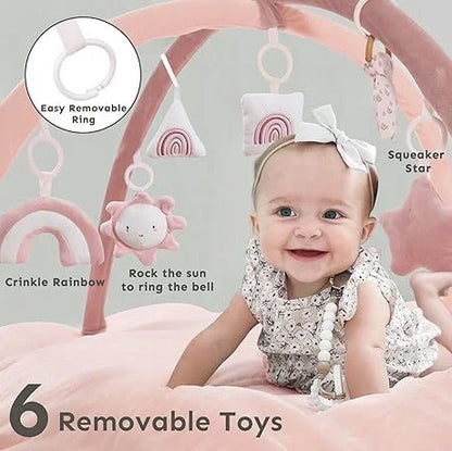 Creative Baby Home Removable Mat Toy Suit showing 180cm plush surface with integrated educational toys