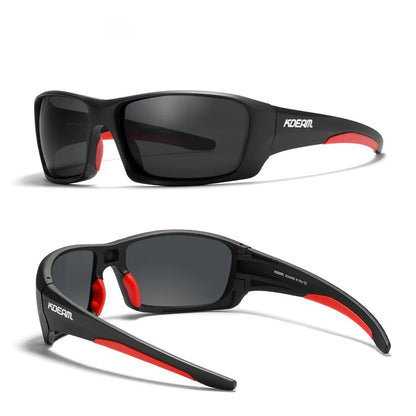 Ultralight polarised sports sunglasses with TR90 frame and TAC lenses in multiple colour options.