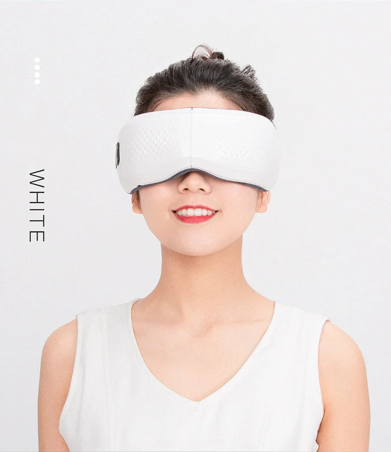 Bluetooth-compatible vibrating hot compress airbag kneading eye protection device