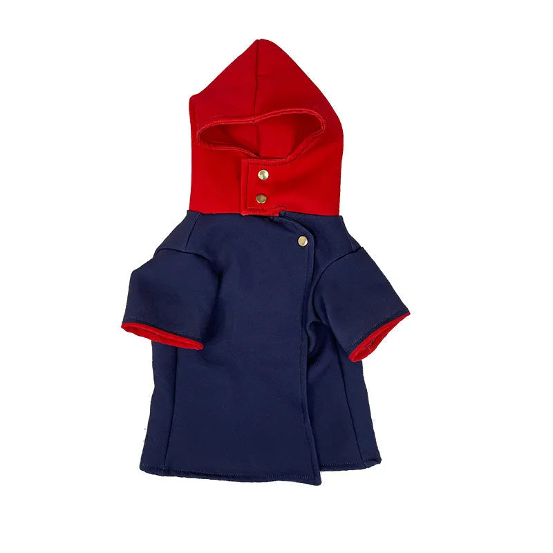 Pet hoodie in Polygonum cuspidatum Youren colour for cats and dogs, small and medium sizes