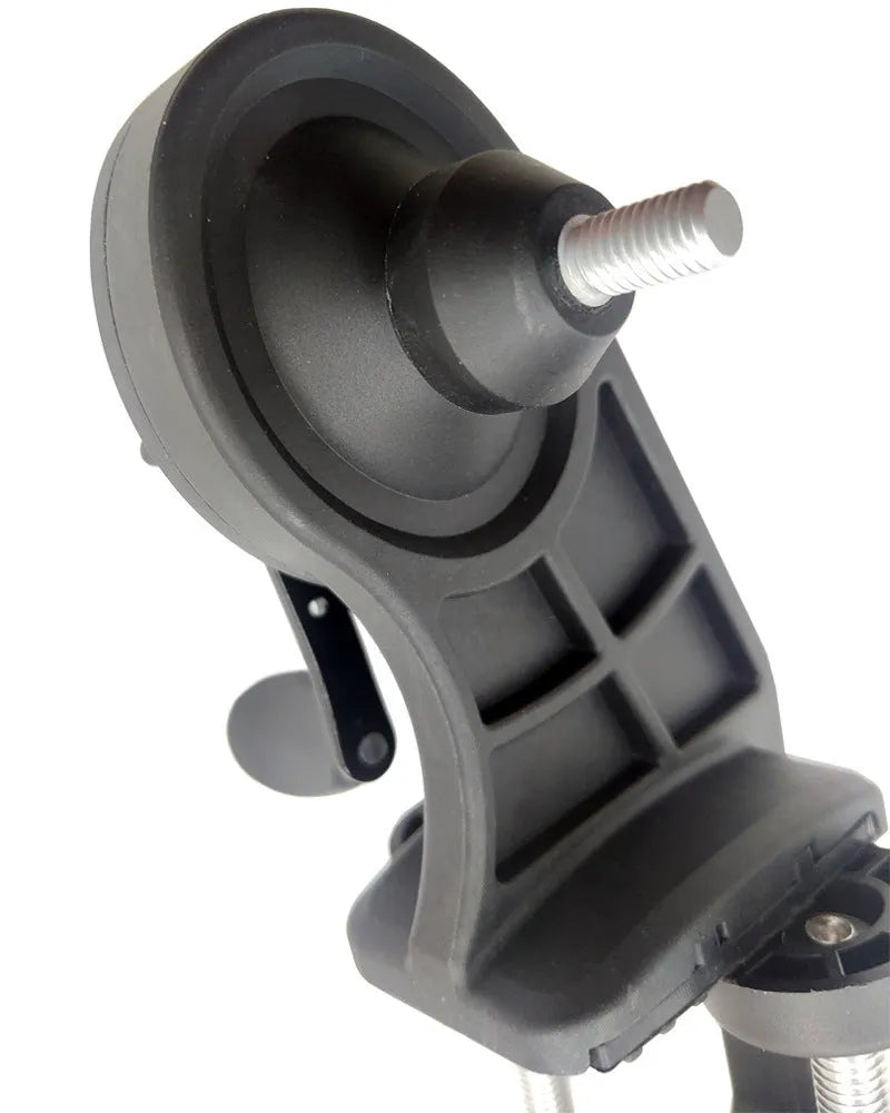 Fishing line cable winder with extension shaft for portable line management