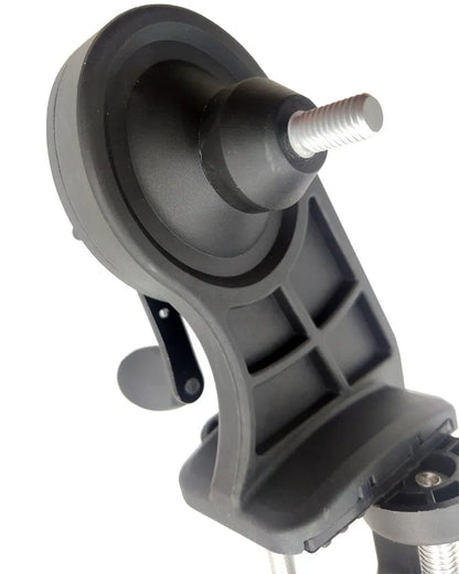 Fishing line cable winder with extension shaft for portable line management