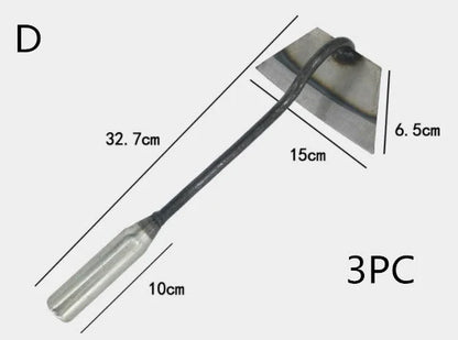 Premium Manganese Steel Garden Hoe - Durable and Versatile Gardening Tool