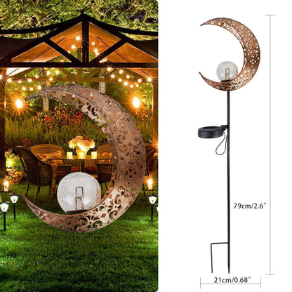 LED Solar Flame Metal Decorative Light in various styles for outdoor illumination