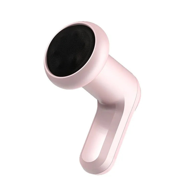 USB electric massager in black colour with meridian dredging function for back and neck relief