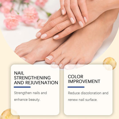 50ml bottle of nail fungus care solution containing bee venom and peppermint oil