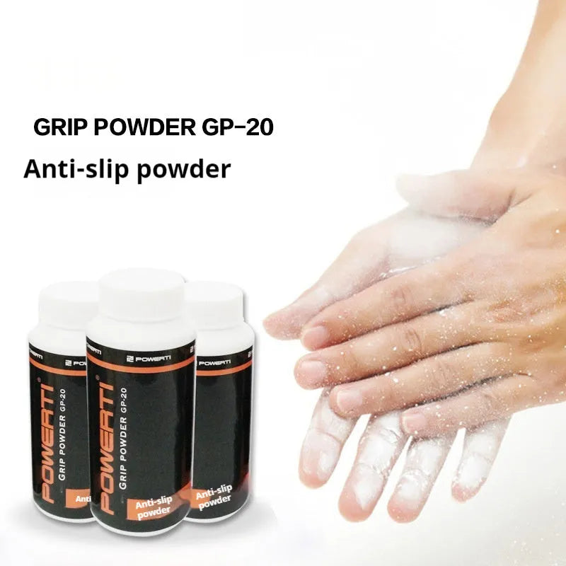 White magnesium carbonate sports anti-slip powder container for badminton, tennis and weightlifting grip enhancement