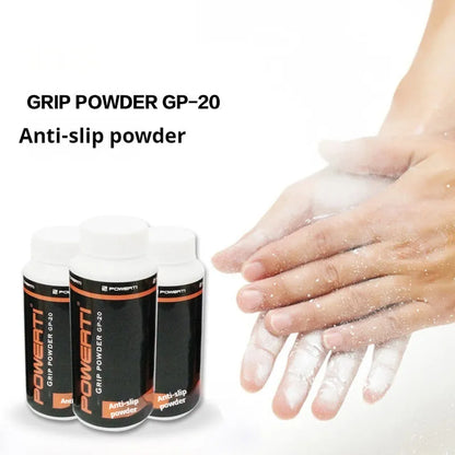 White magnesium carbonate sports anti-slip powder container for badminton, tennis and weightlifting grip enhancement