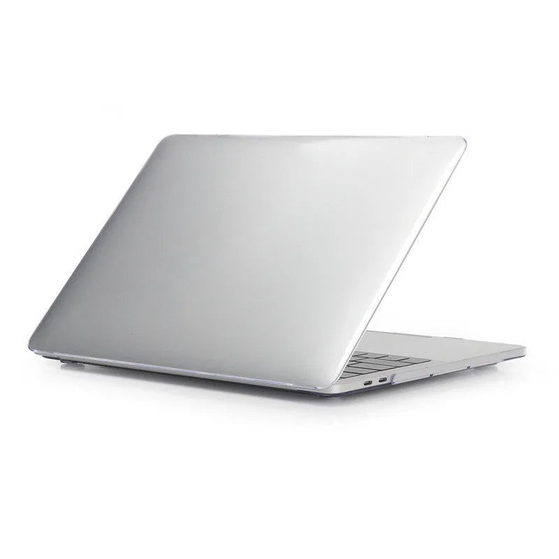 Crystal protective shell for MacBook Pro 14.2 and 16.2 laptops in transparent and black options