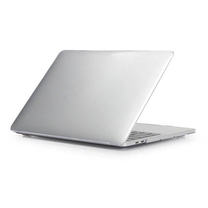 Crystal protective shell for MacBook Pro 14.2 and 16.2 laptops in transparent and black options