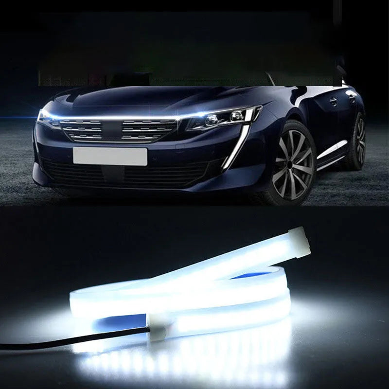 Flexible PVC LED strip light for General Motors engine cover installation in 1.2m, 1.5m, or 1.8m lengths