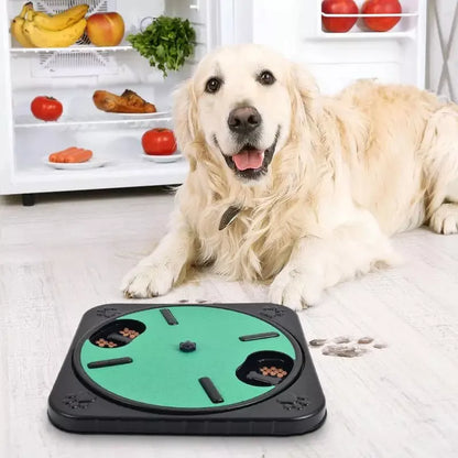 360 Rotating Cat Dog Scratch Board with Treats for Nail Trimming in multiple colors