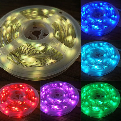 10-metre LED party light string with 100 multi-colour bulbs for indoor outdoor decoration