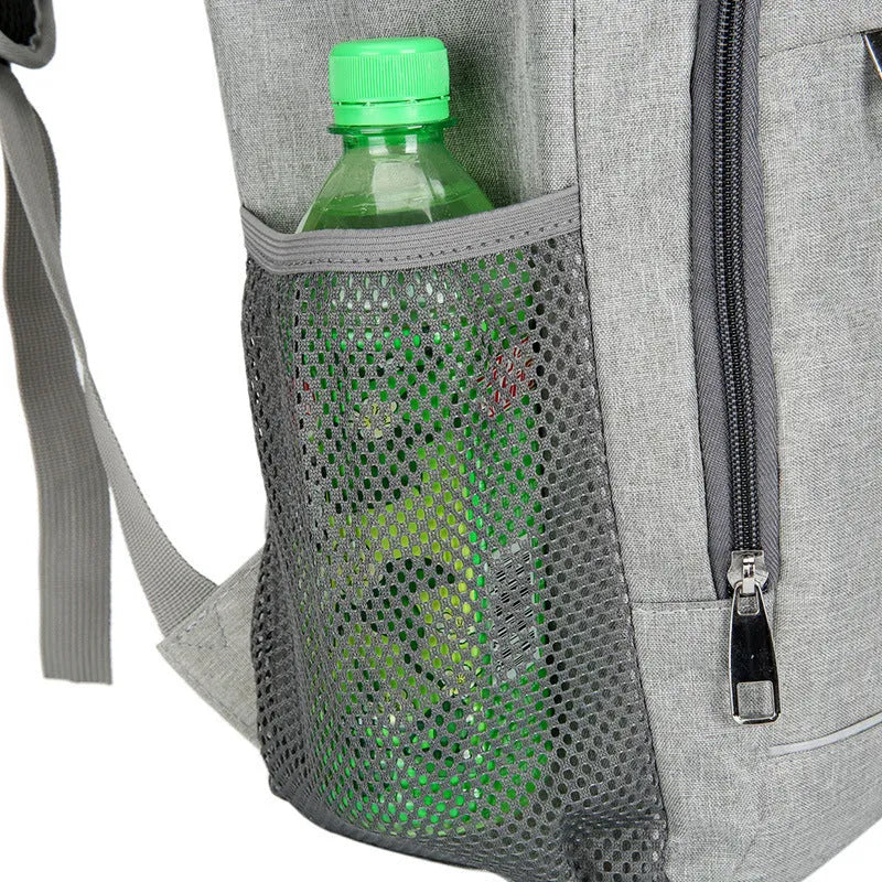Outdoor thermal insulation backpack in oxford cloth with curved shoulder straps