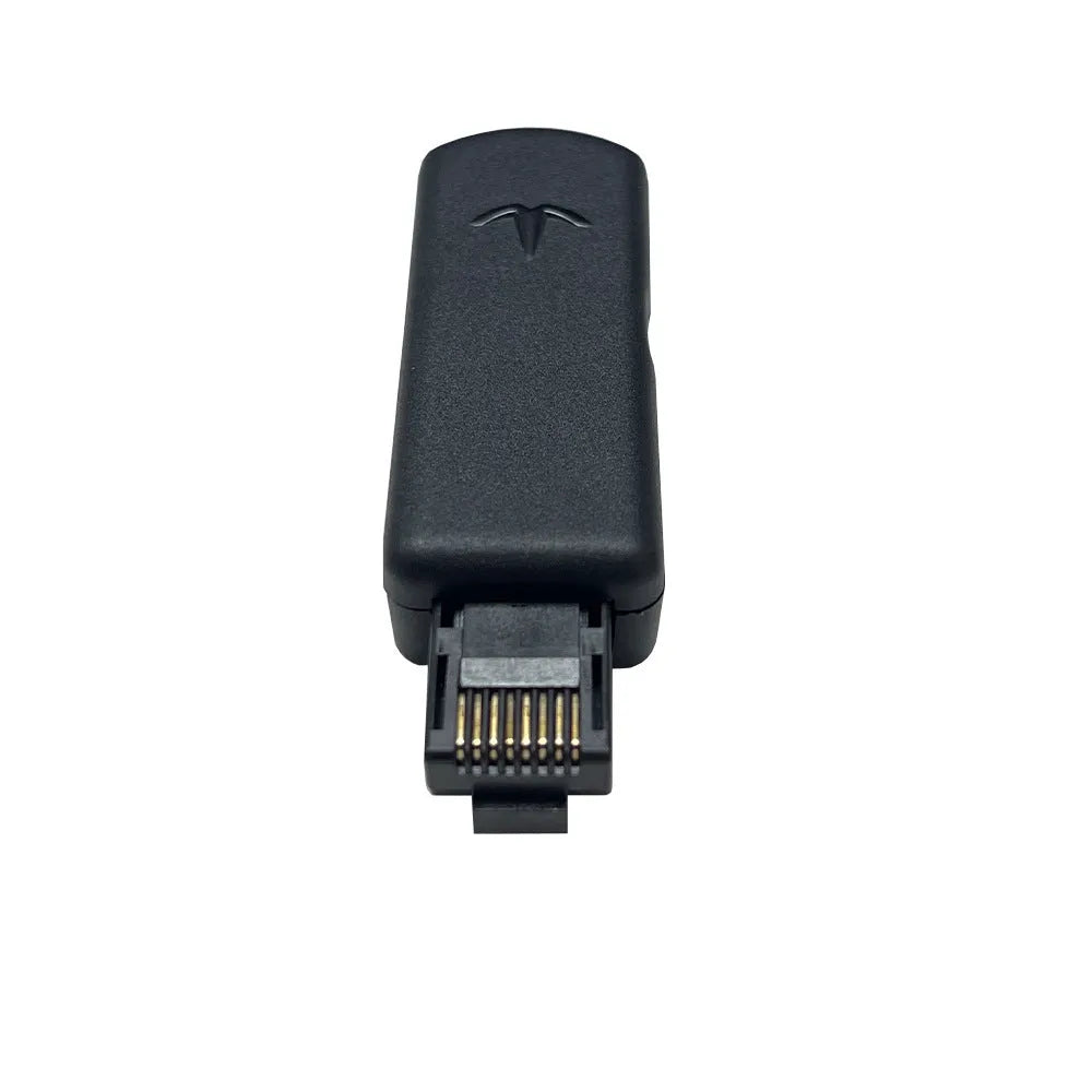 Black aluminium alloy PS5 USB host tool with Ethernet port for system version switching