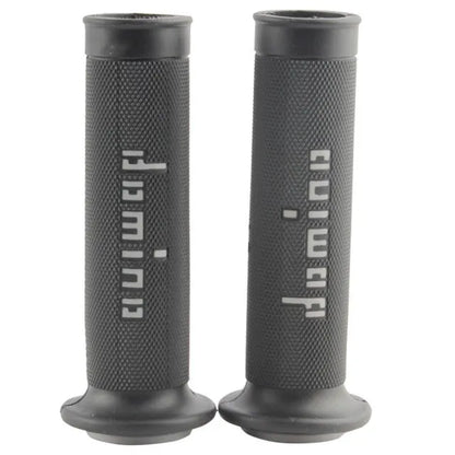 Motorcycle handle gel grips in various colours showing 22mm and 24mm inner diameter options