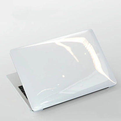 Crystal protective shell for MacBook Pro 14.2 and 16.2 laptops in transparent and black options