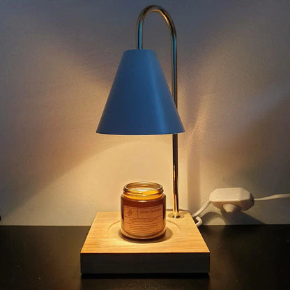 Elegant aromatherapy candle lamp with adjustable lighting, perfect for home decor and relaxation