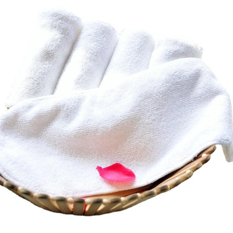White washable diaper absorbent pad measuring 33cm by 13cm with two-layer microfiber construction