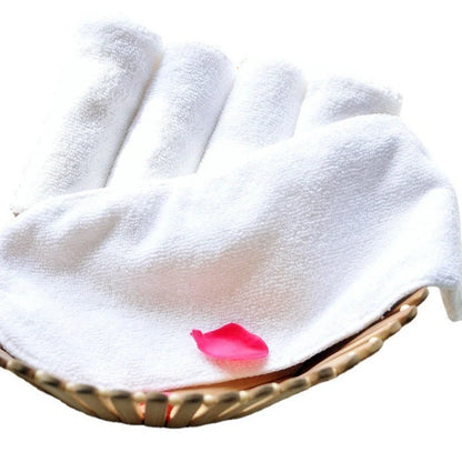 White washable diaper absorbent pad measuring 33cm by 13cm with two-layer microfiber construction