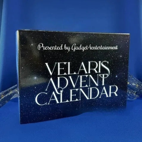 2024 Verris decorative Christmas gift box, 32 x 27 x 5.5 cm, for advent and festive display