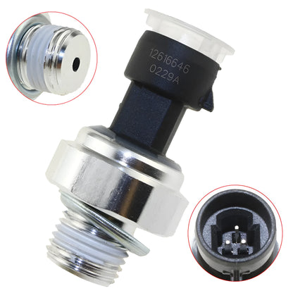 Buick Chevrolet oil pressure sensor with part numbers 12573107 12567323 12562230