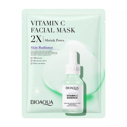 Collagen Face Mask with Hyaluronic Acid for deep skin hydration and firming