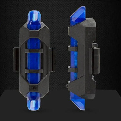 Rechargeable LED bike taillight with waterproof design and multiple lighting modes